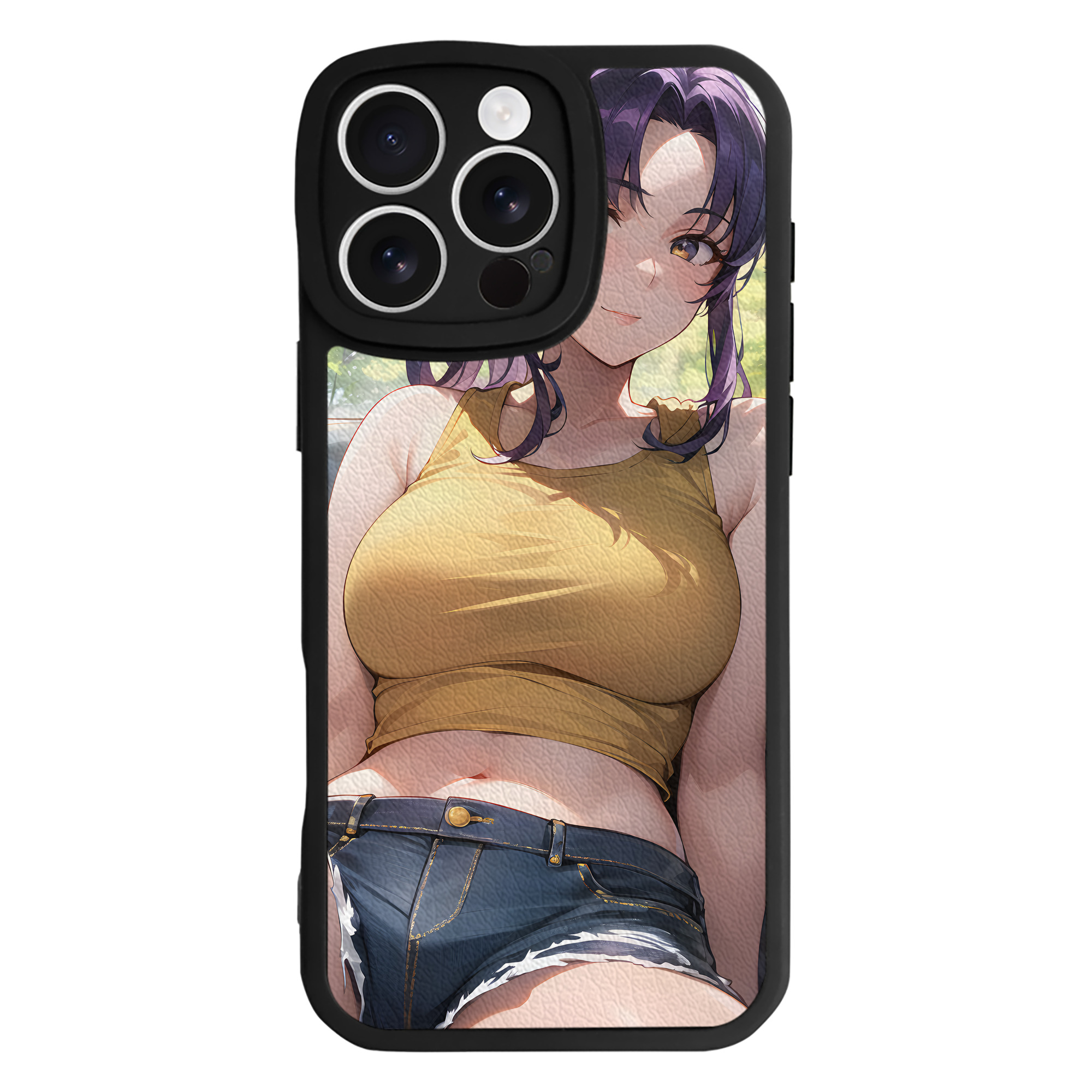 （画像用） EVA 新世紀エヴァンゲリオン 【iPhone 16シリーズ対応】シリコンスマホケース（レザー調） 材質：シリコン